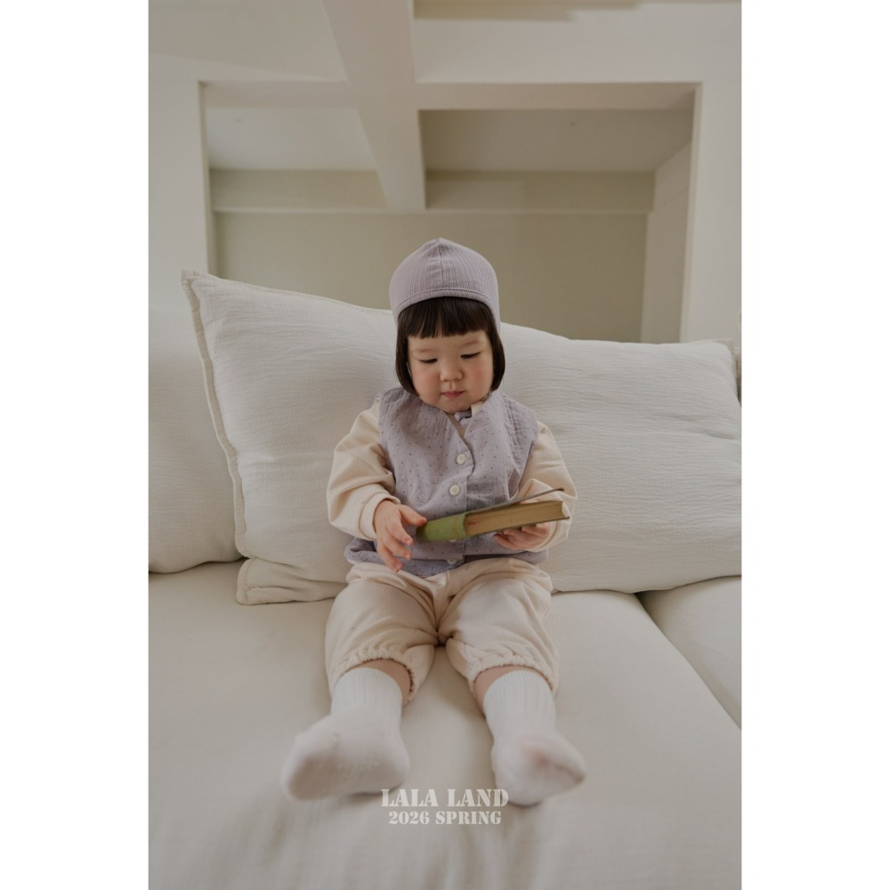 Lalaland 背心 라라랜드 베베비엔누빔조끼 (Bebe)-細節圖9
