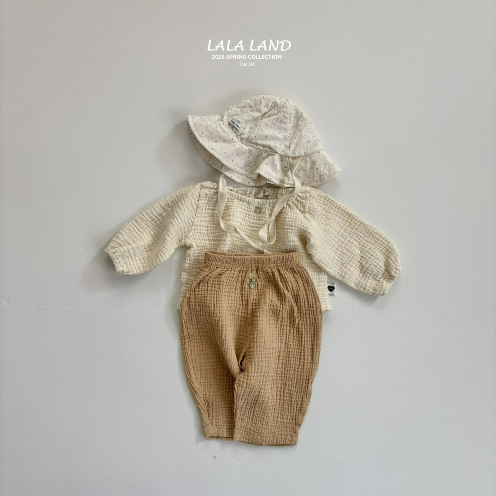 Lalaland 上衣 라라랜드 베베셔링블라우스 (Bebe)-細節圖4