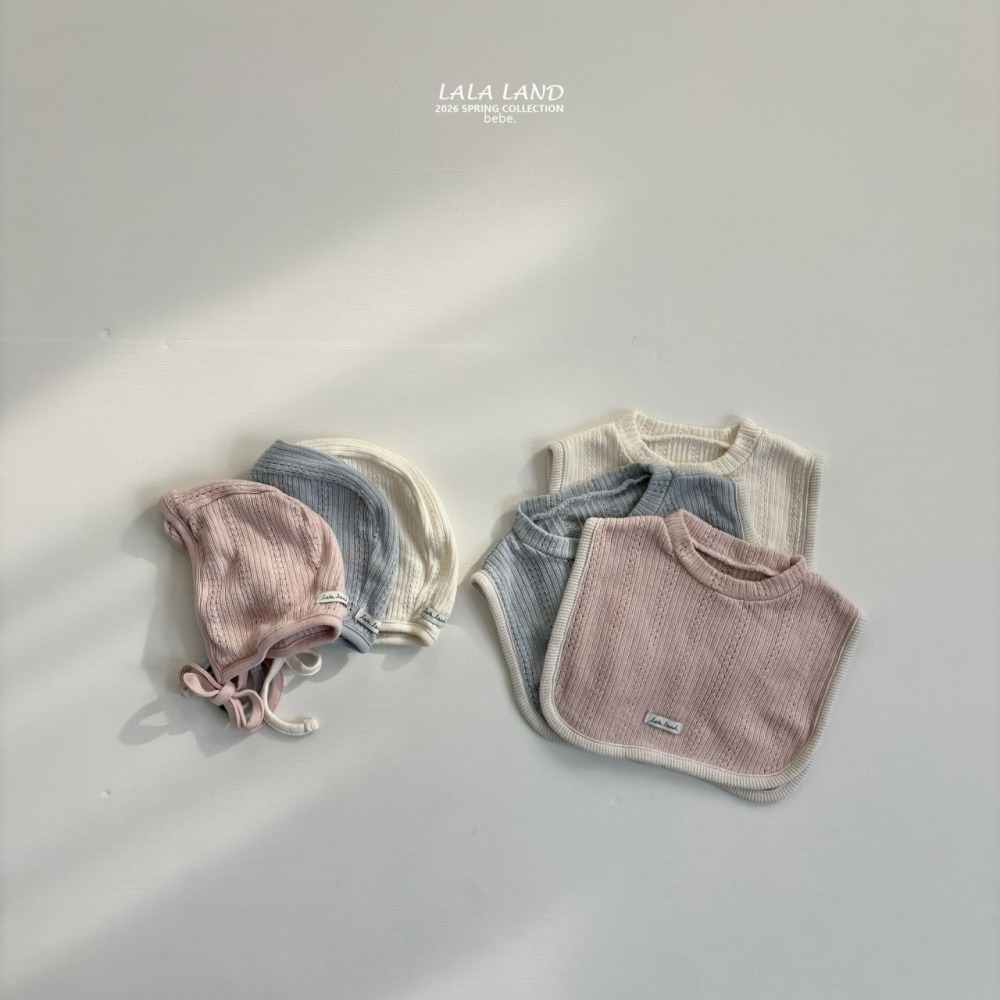 Lalaland 帽子 라라랜드 베베아일릿보넷 (Bebe)-細節圖3