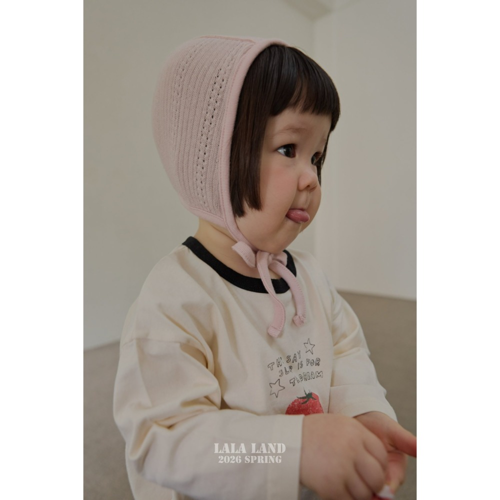 Lalaland 帽子 라라랜드 베베아일릿보넷 (Bebe)-細節圖9