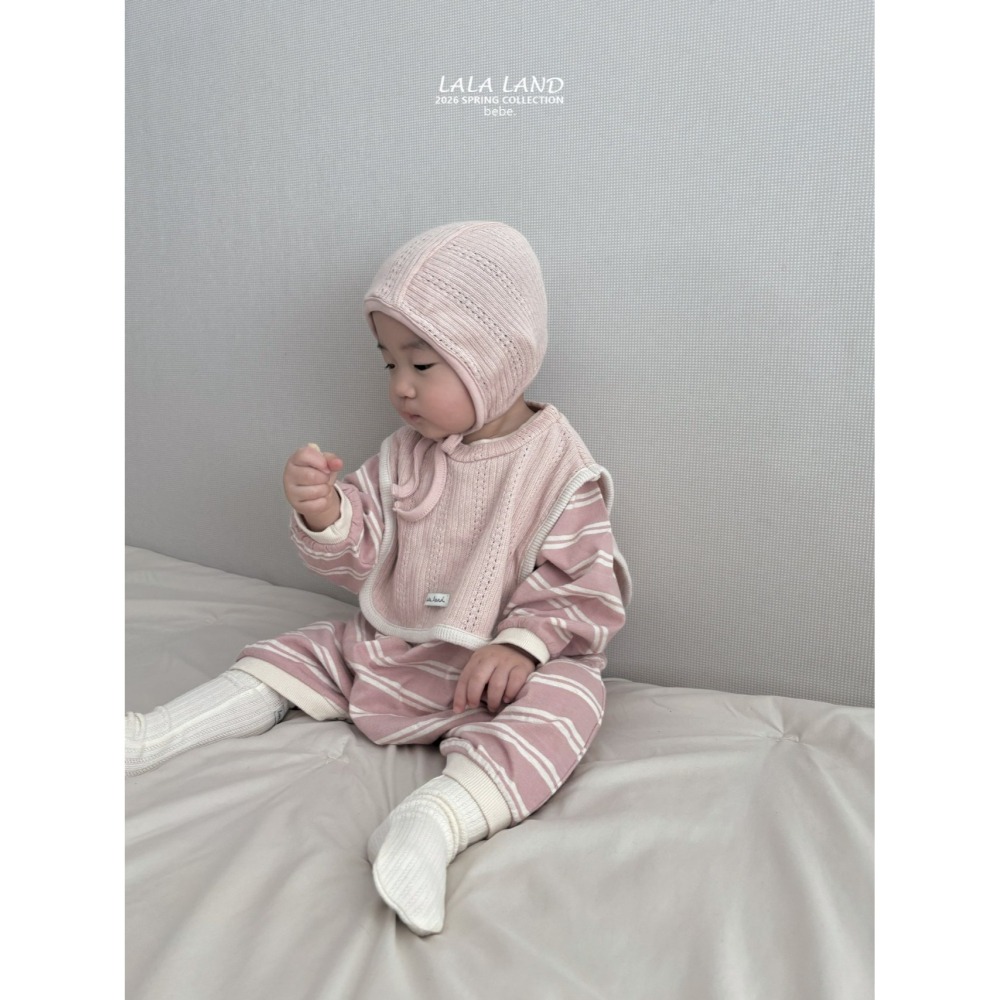 Lalaland 帽子 라라랜드 베베아일릿보넷 (Bebe)-細節圖10