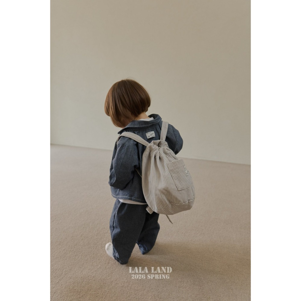 Lalaland 上衣 라라랜드 베베청해지셔츠 (Bebe)-細節圖9