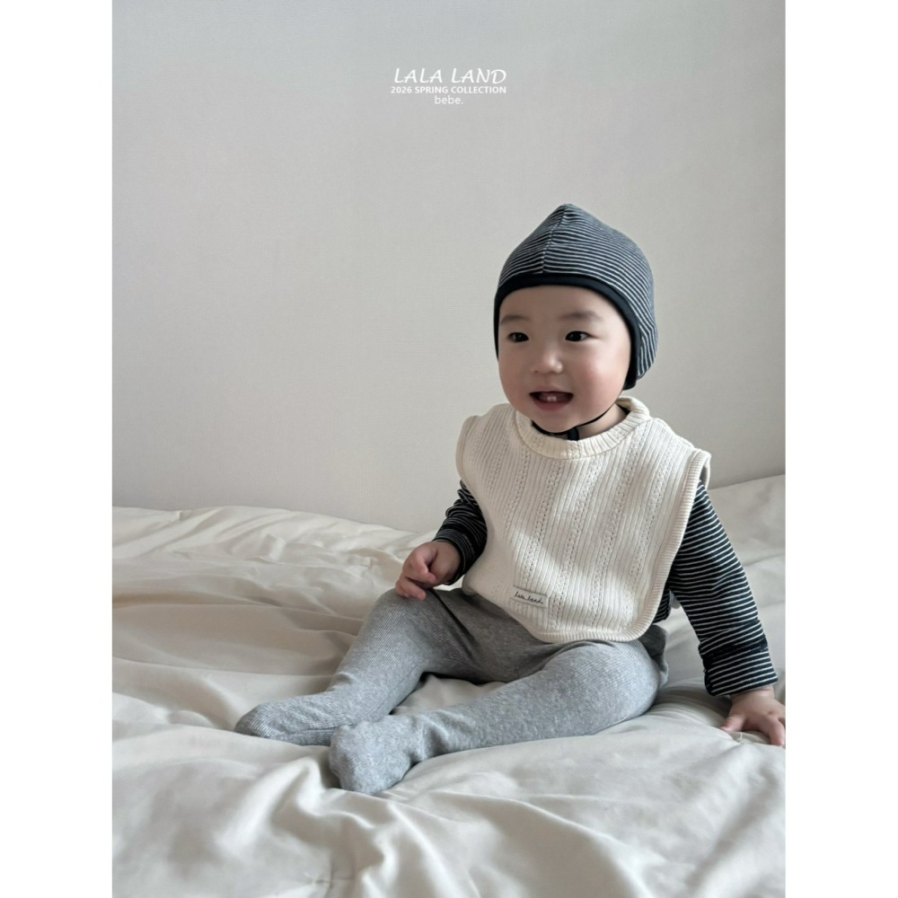 Lalaland 上衣 라라랜드 베베핀스트라이프티 (Kids)-細節圖10