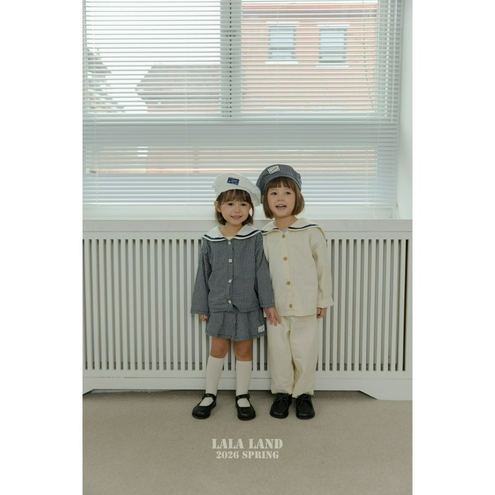 Lalaland 裙子 라라랜드 세라플리츠스커트 (Kids)-細節圖7