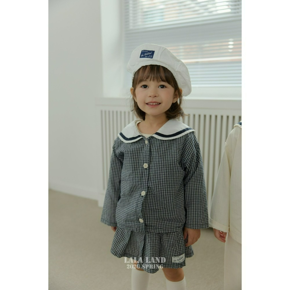 Lalaland 裙子 라라랜드 세라플리츠스커트 (Kids)-細節圖8