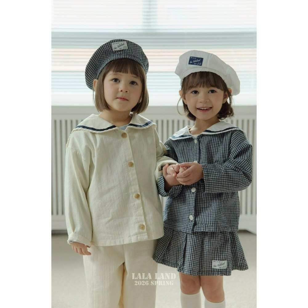 Lalaland 裙子 라라랜드 세라플리츠스커트 (Kids)-細節圖10