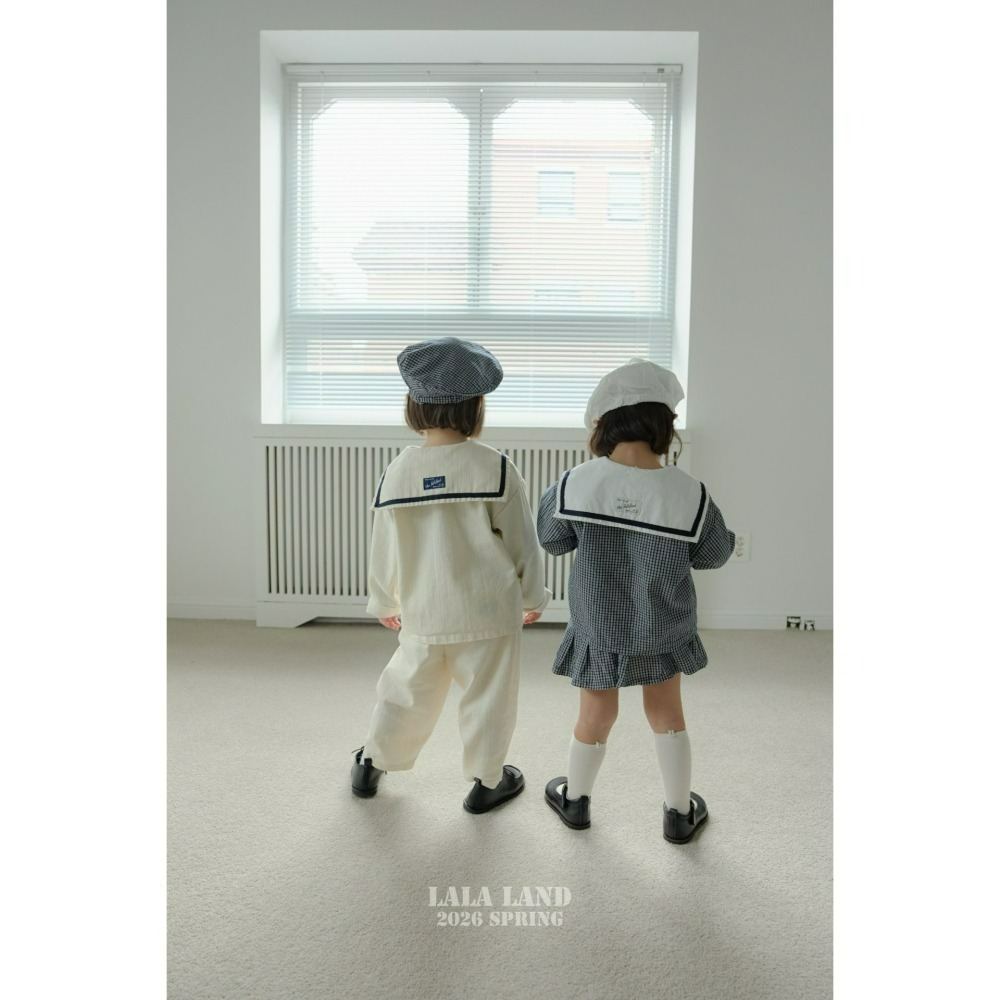 Lalaland 裙子 라라랜드 세라플리츠스커트 (Kids)-細節圖11