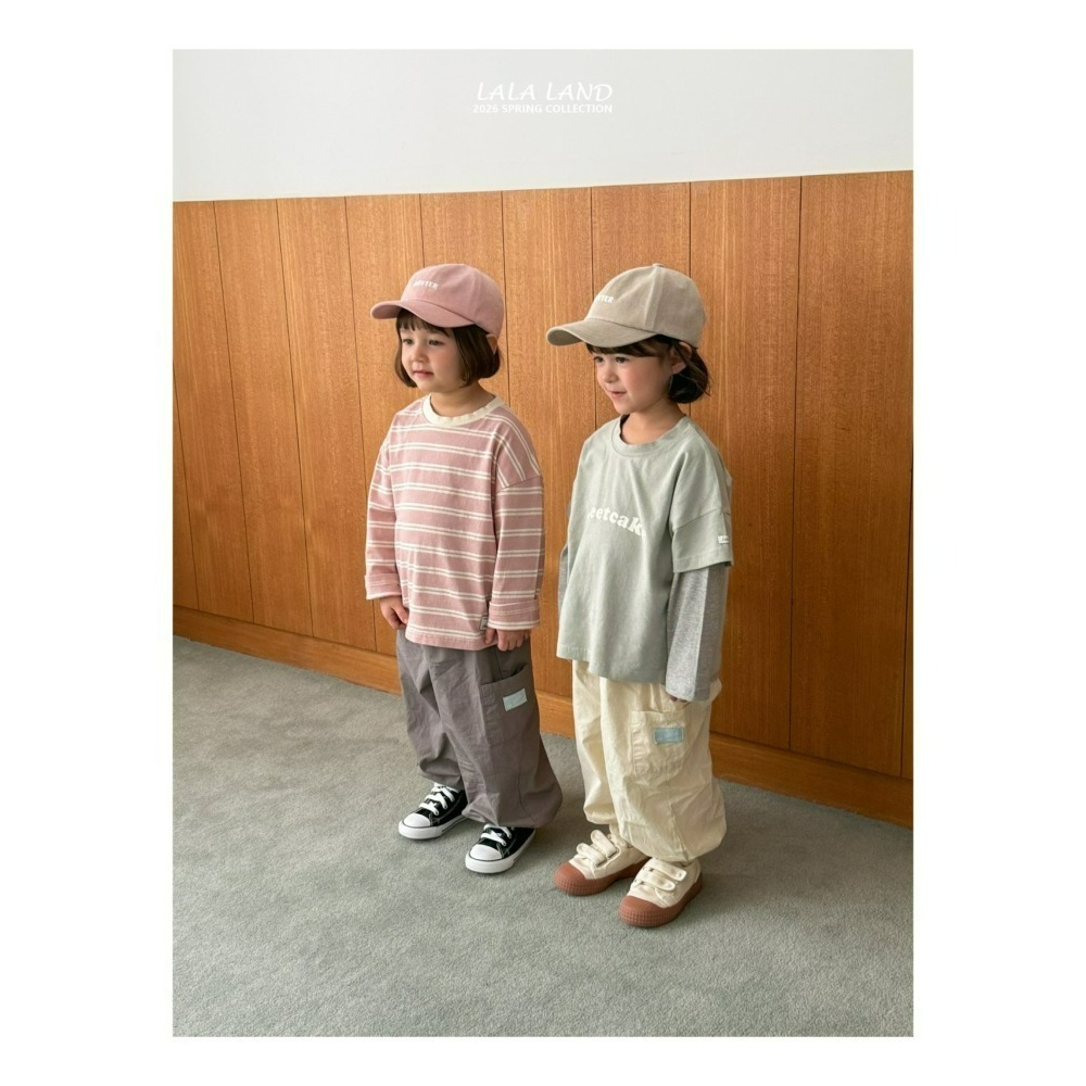 Lalaland 上衣 라라랜드 스윗케이크반팔티 (Kids)-細節圖11