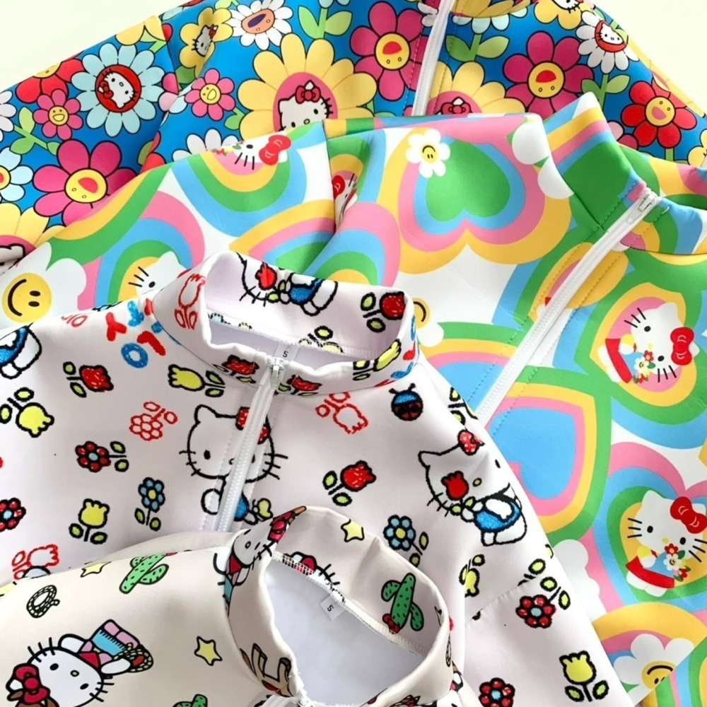 Hello Kitty 套裝 外套&短褲  키티 집업 세트 (~只收單到1/28 20點前)-細節圖4