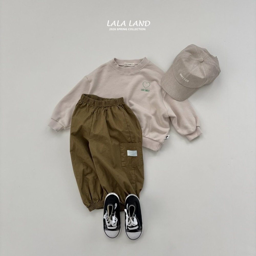 Lalaland 上衣 라라랜드 스윗하트맨투맨 (Kids)-細節圖6