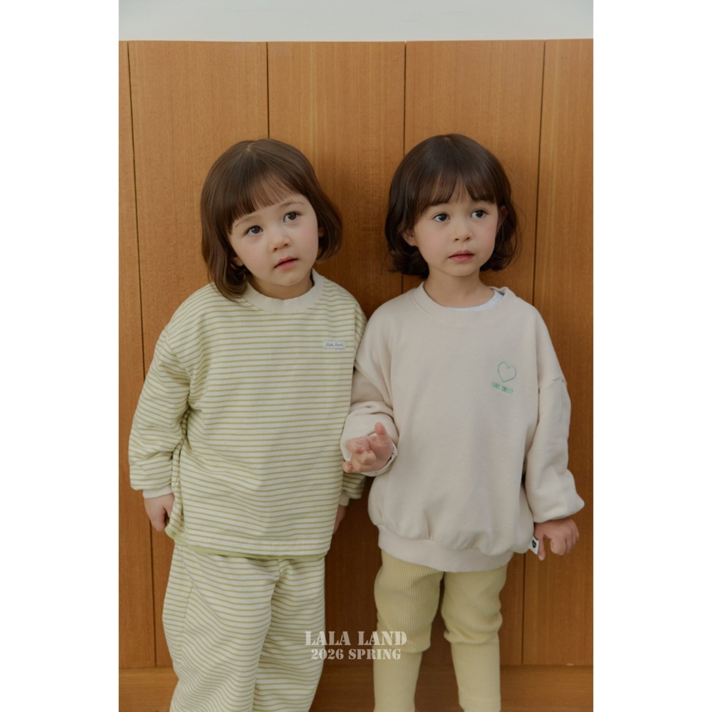 Lalaland 上衣 라라랜드 스윗하트맨투맨 (Kids)-細節圖8