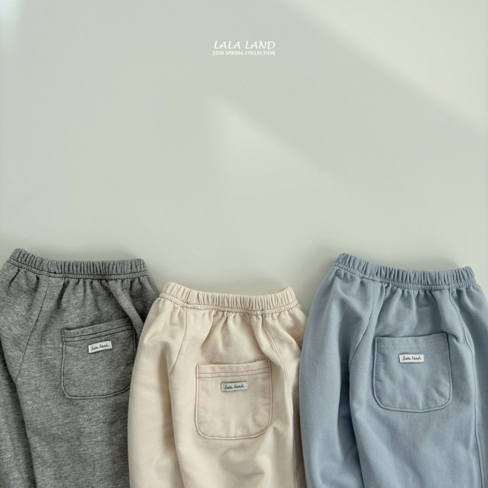 Lalaland 褲子 라라랜드 스티치조거팬츠 (Kids)-細節圖2