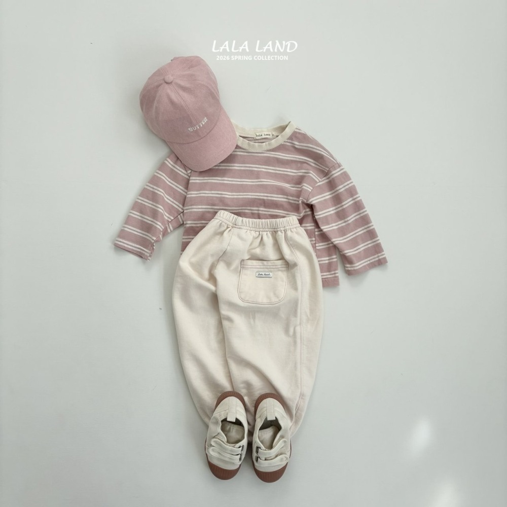 Lalaland 褲子 라라랜드 스티치조거팬츠 (Kids)-細節圖4