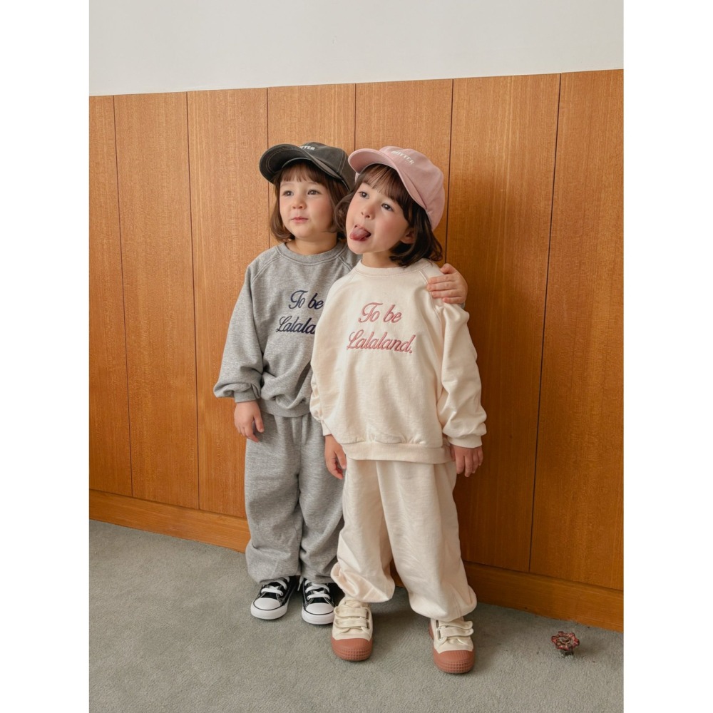 Lalaland 褲子 라라랜드 스티치조거팬츠 (Kids)-細節圖11