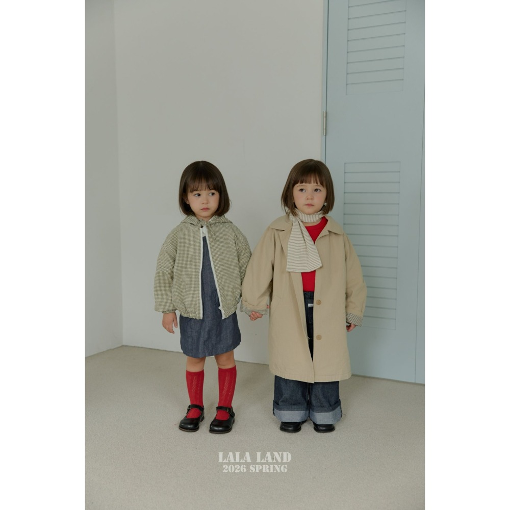Lalaland 外套 라라랜드 스프링트렌치 (Kids)-細節圖7