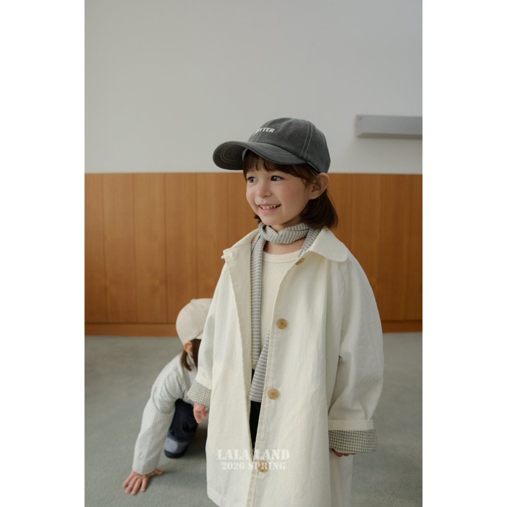 Lalaland 外套 라라랜드 스프링트렌치 (Kids)-細節圖9