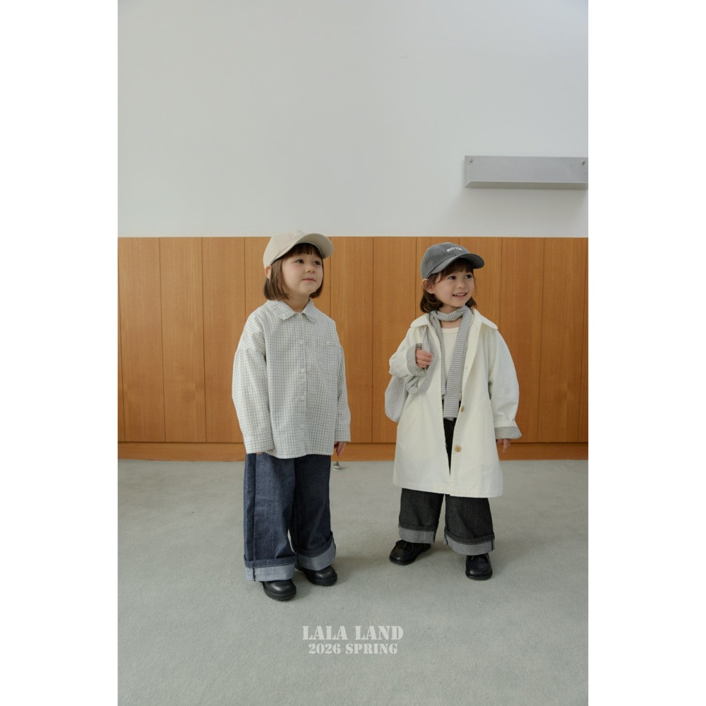 Lalaland 外套 라라랜드 스프링트렌치 (Kids)-細節圖10