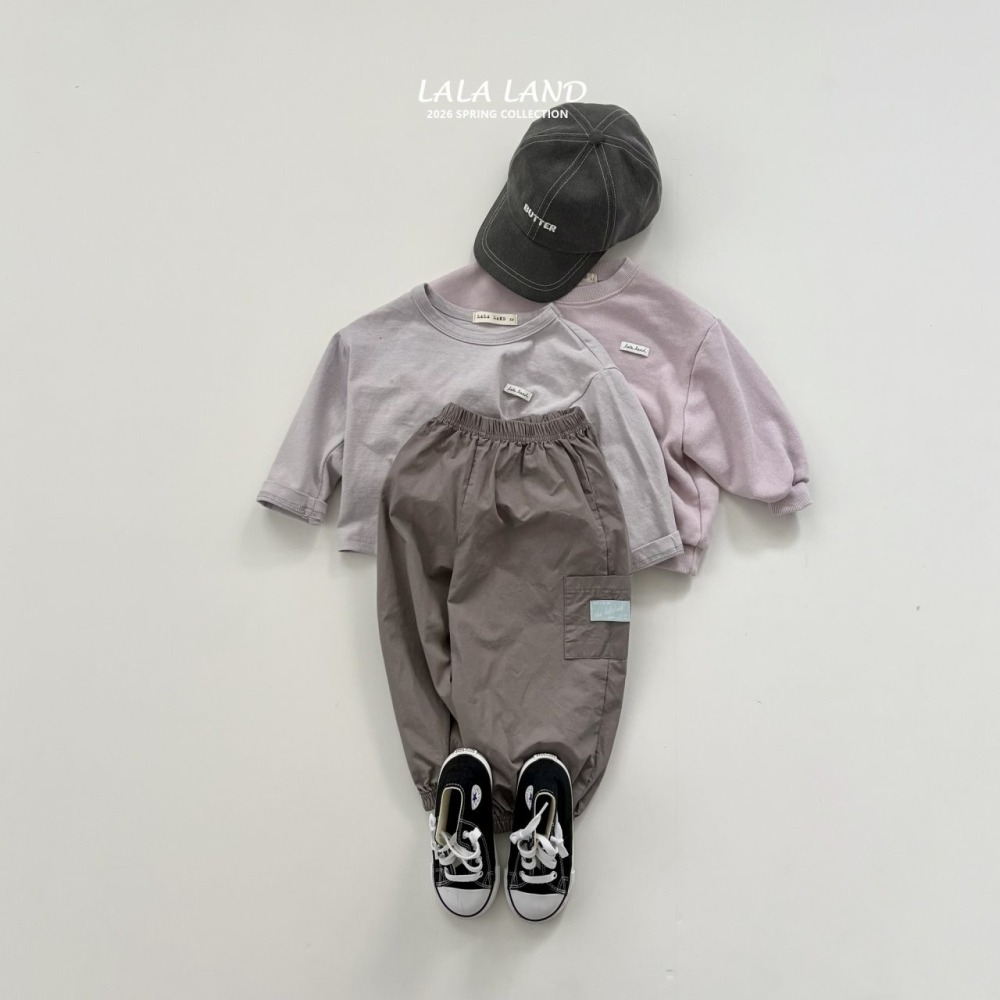 Lalaland 褲子 라라랜드 이지카고조거팬츠 (Kids)-細節圖5