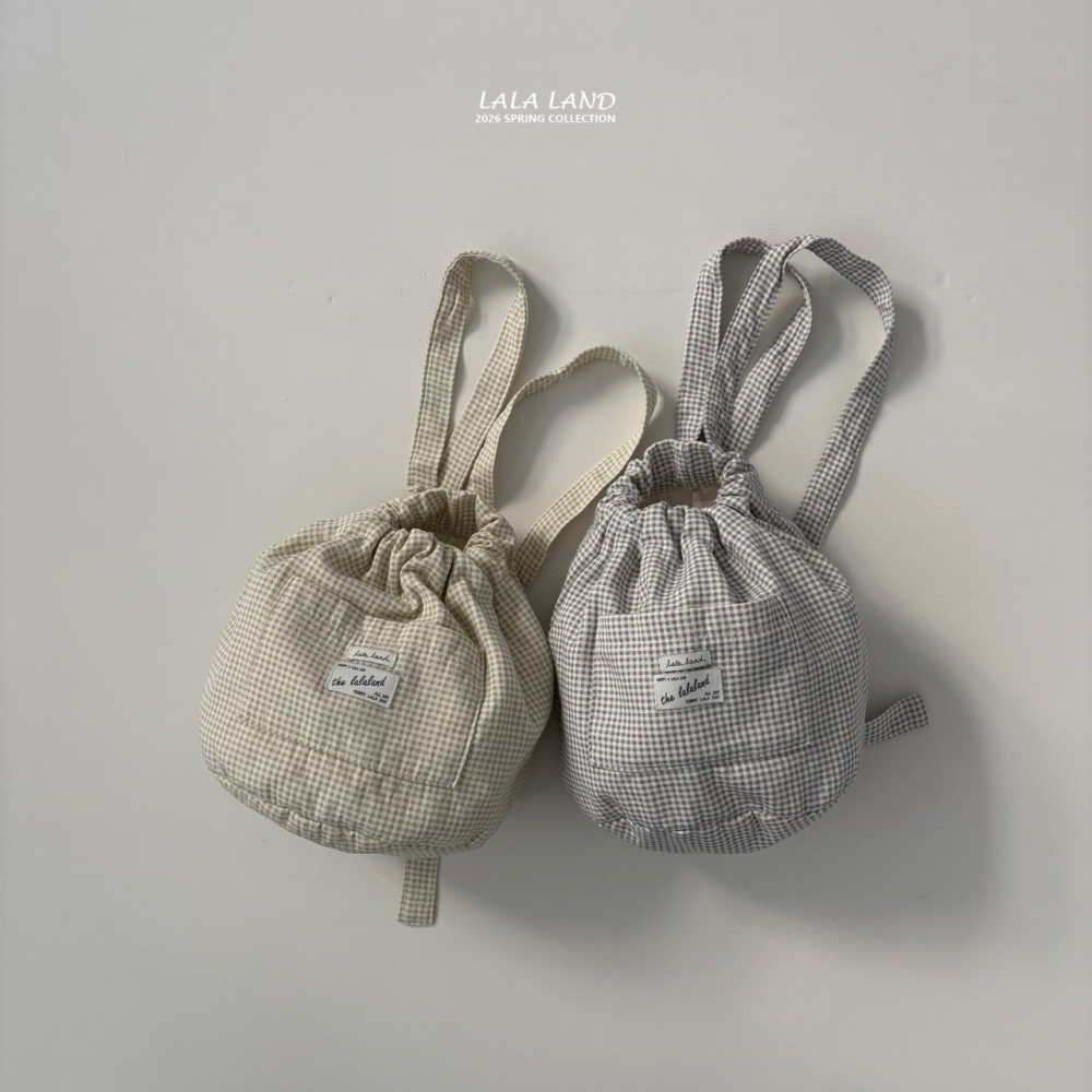 Lalaland 包包 라라랜드 체크백팩 (Kids)-細節圖2