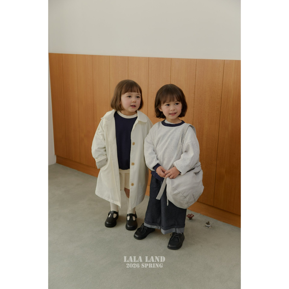 Lalaland 包包 라라랜드 체크백팩 (Kids)-細節圖8