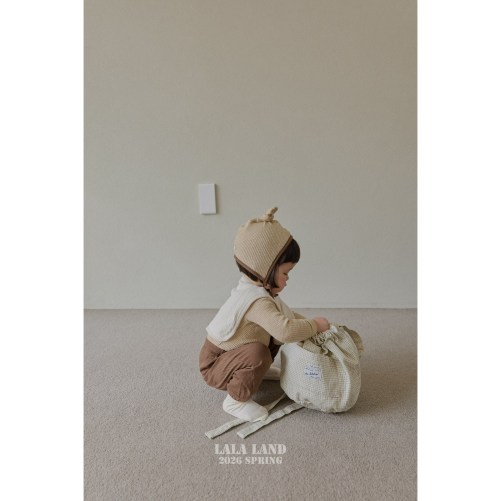 Lalaland 包包 라라랜드 체크백팩 (Kids)-細節圖10