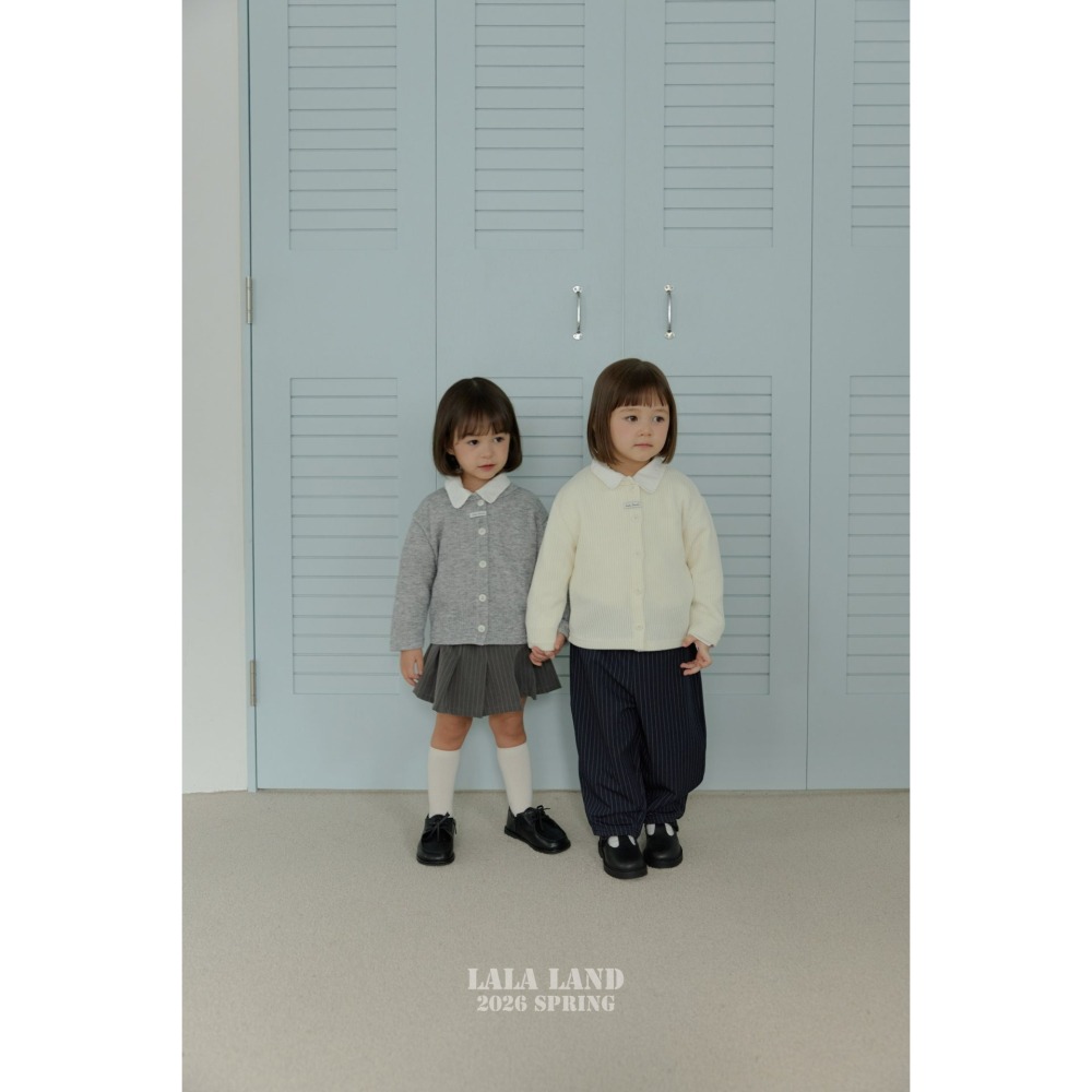 Lalaland 開襟衫 라라랜드 클래식골지가디건 (Kids)-細節圖10