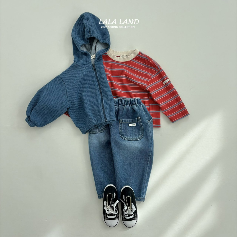 Lalaland 上衣 라라랜드 피크닉티 (Kids)-細節圖4