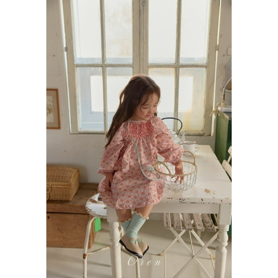 Oren 襪子 오렌 레이스반양말세트-細節圖4