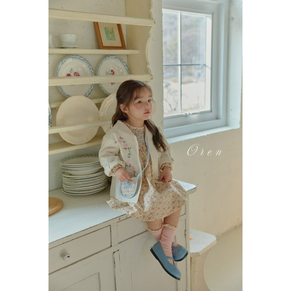 Oren 襪子 오렌 레이스반양말세트-細節圖6