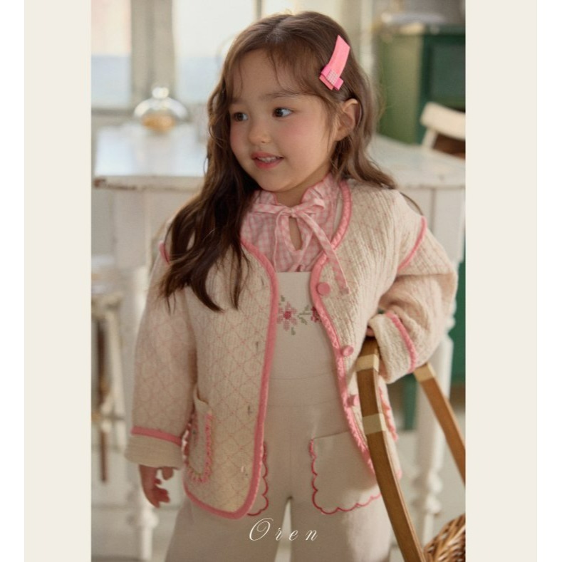 Oren 外套 오렌 메종누빔점퍼키즈-細節圖2