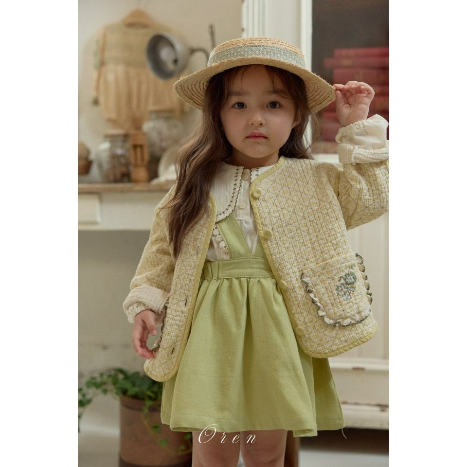 Oren 外套 오렌 메종누빔점퍼키즈-細節圖3