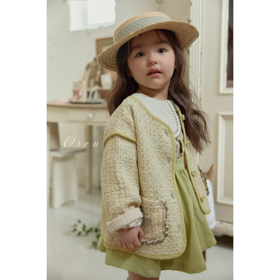 Oren 外套 오렌 메종누빔점퍼키즈-細節圖5