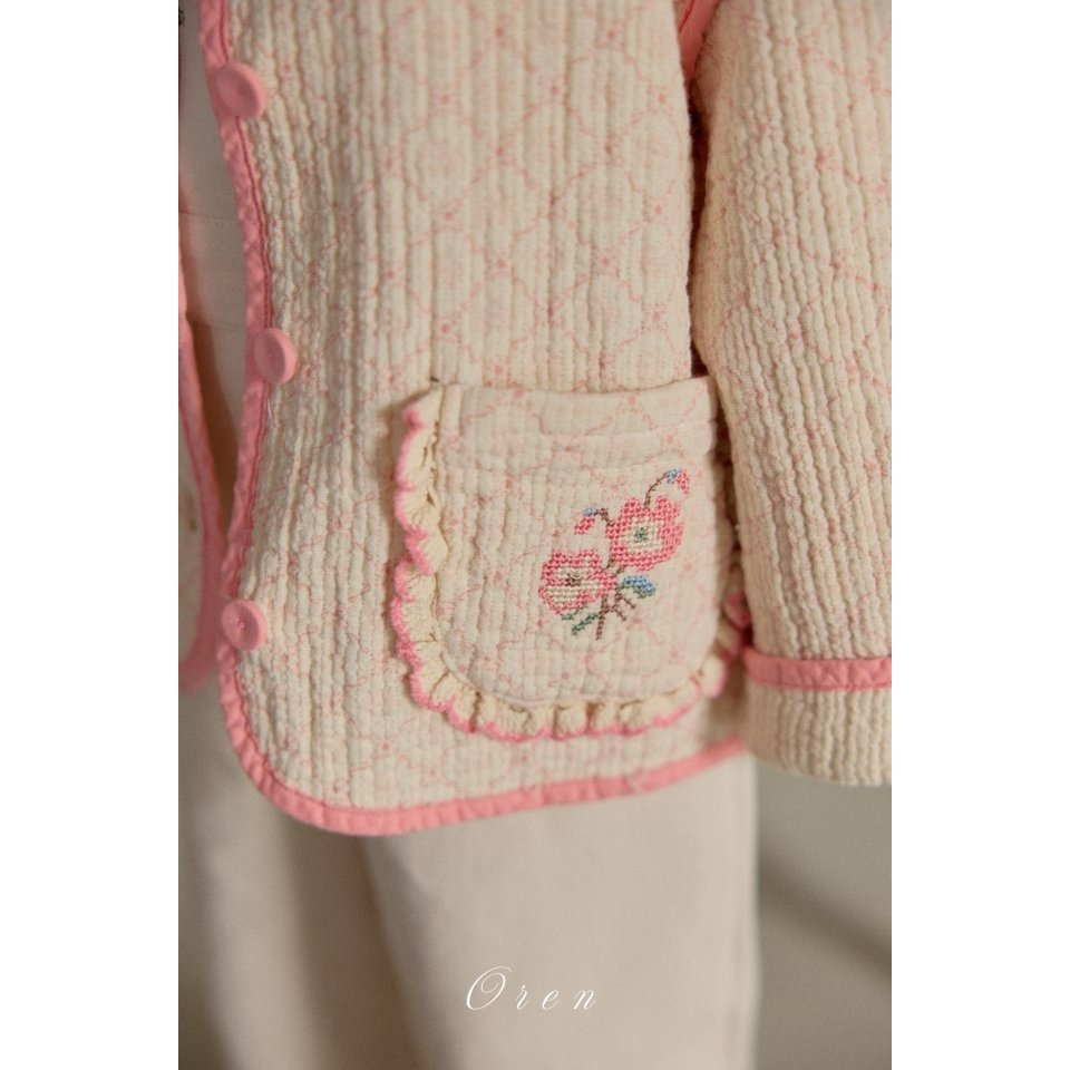 Oren 外套 오렌 메종누빔점퍼키즈-細節圖7