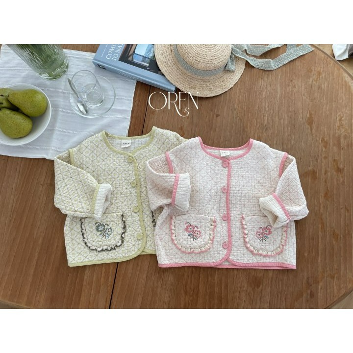 Oren 外套 오렌 메종누빔점퍼키즈-細節圖8