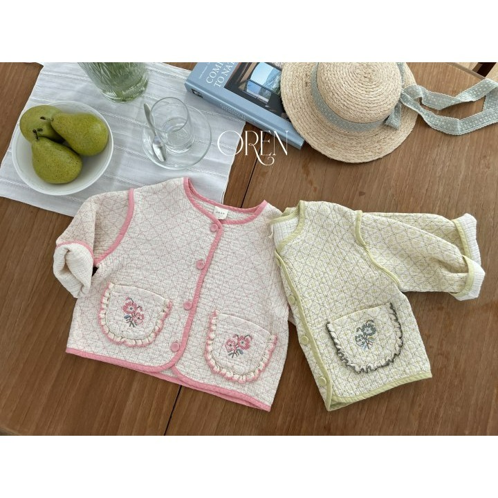 Oren 外套 오렌 메종누빔점퍼키즈-細節圖9