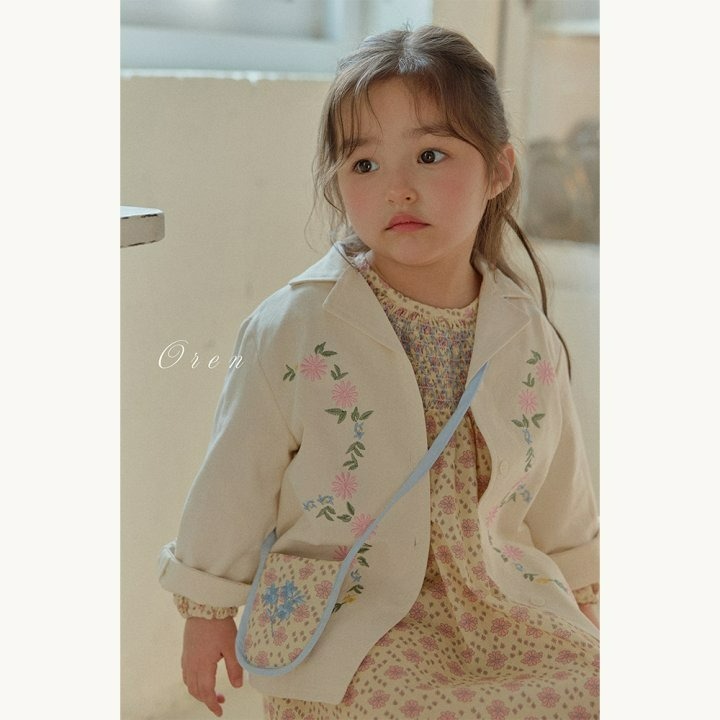 Oren 開襟衫 오렌 쁘띠아미가디건자켓키즈-細節圖2