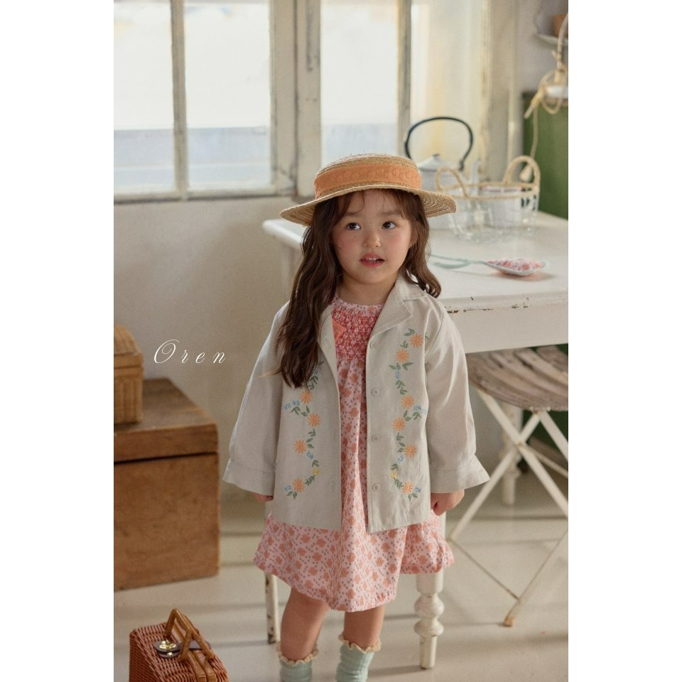 Oren 開襟衫 오렌 쁘띠아미가디건자켓키즈-細節圖4