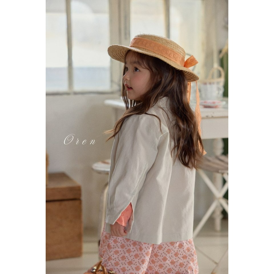 Oren 開襟衫 오렌 쁘띠아미가디건자켓키즈-細節圖5