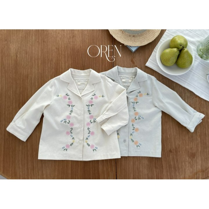 Oren 開襟衫 오렌 쁘띠아미가디건자켓키즈-細節圖8