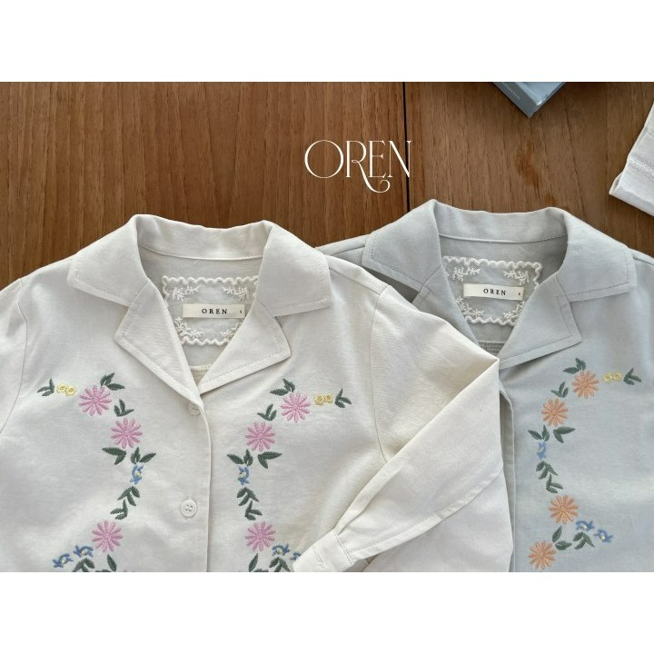 Oren 開襟衫 오렌 쁘띠아미가디건자켓키즈-細節圖10