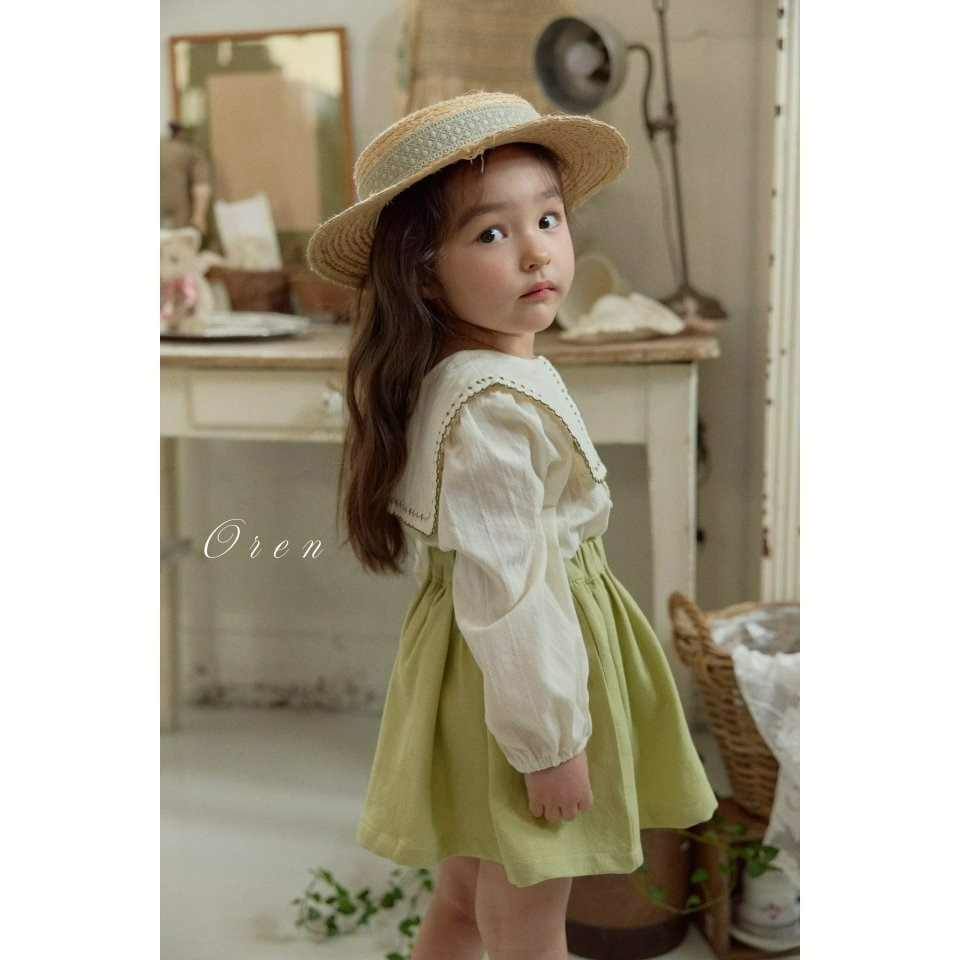 Oren 裙子 오렌 아뜰리에점퍼스커트키즈-細節圖4