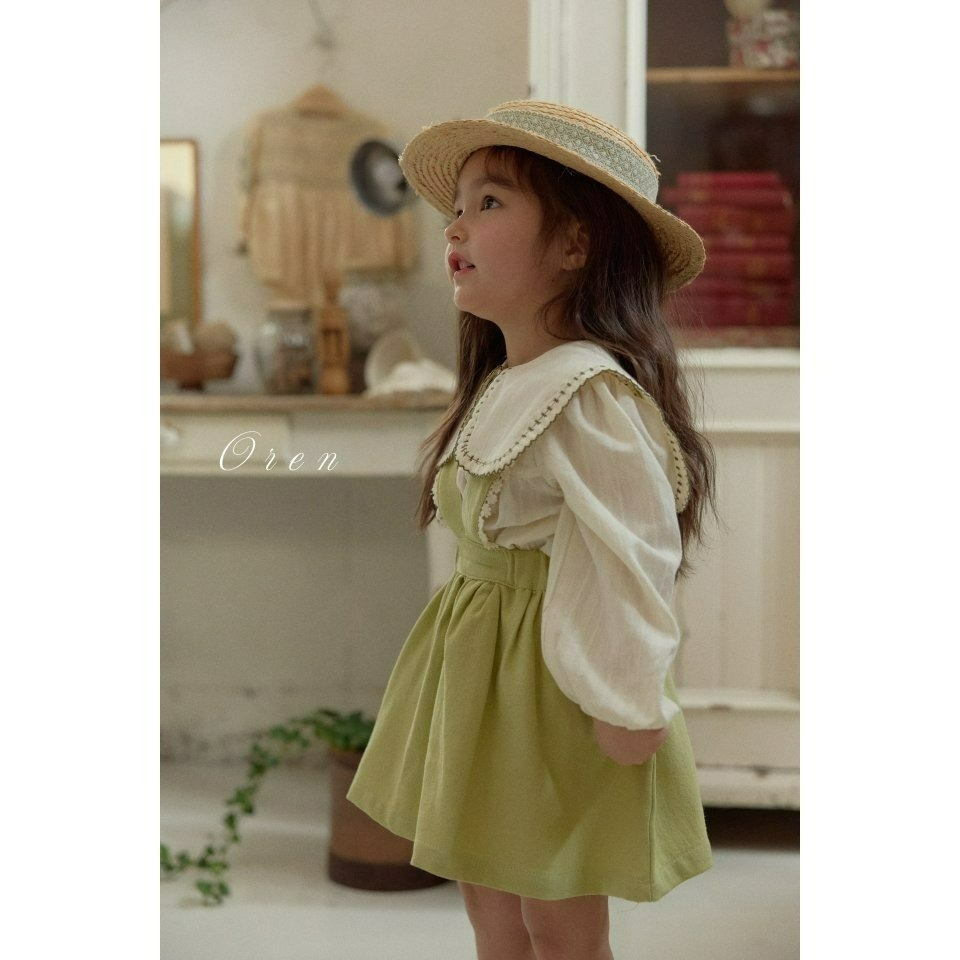 Oren 裙子 오렌 아뜰리에점퍼스커트키즈-細節圖6