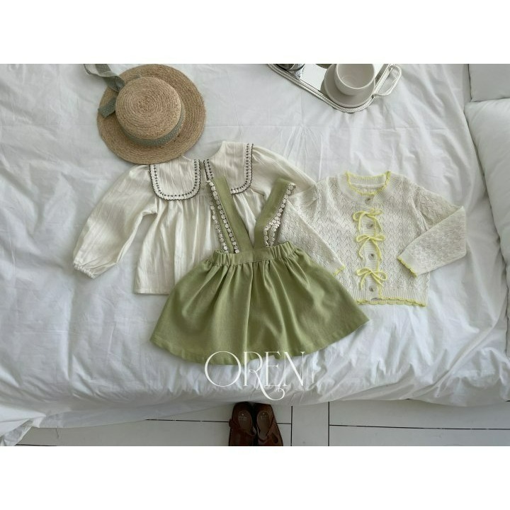 Oren 裙子 오렌 아뜰리에점퍼스커트키즈-細節圖8