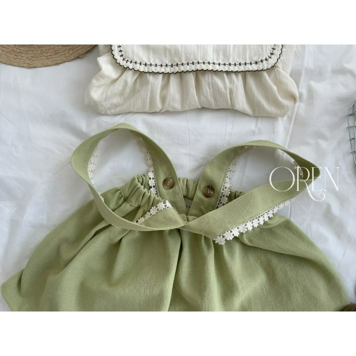 Oren 裙子 오렌 아뜰리에점퍼스커트키즈-細節圖11