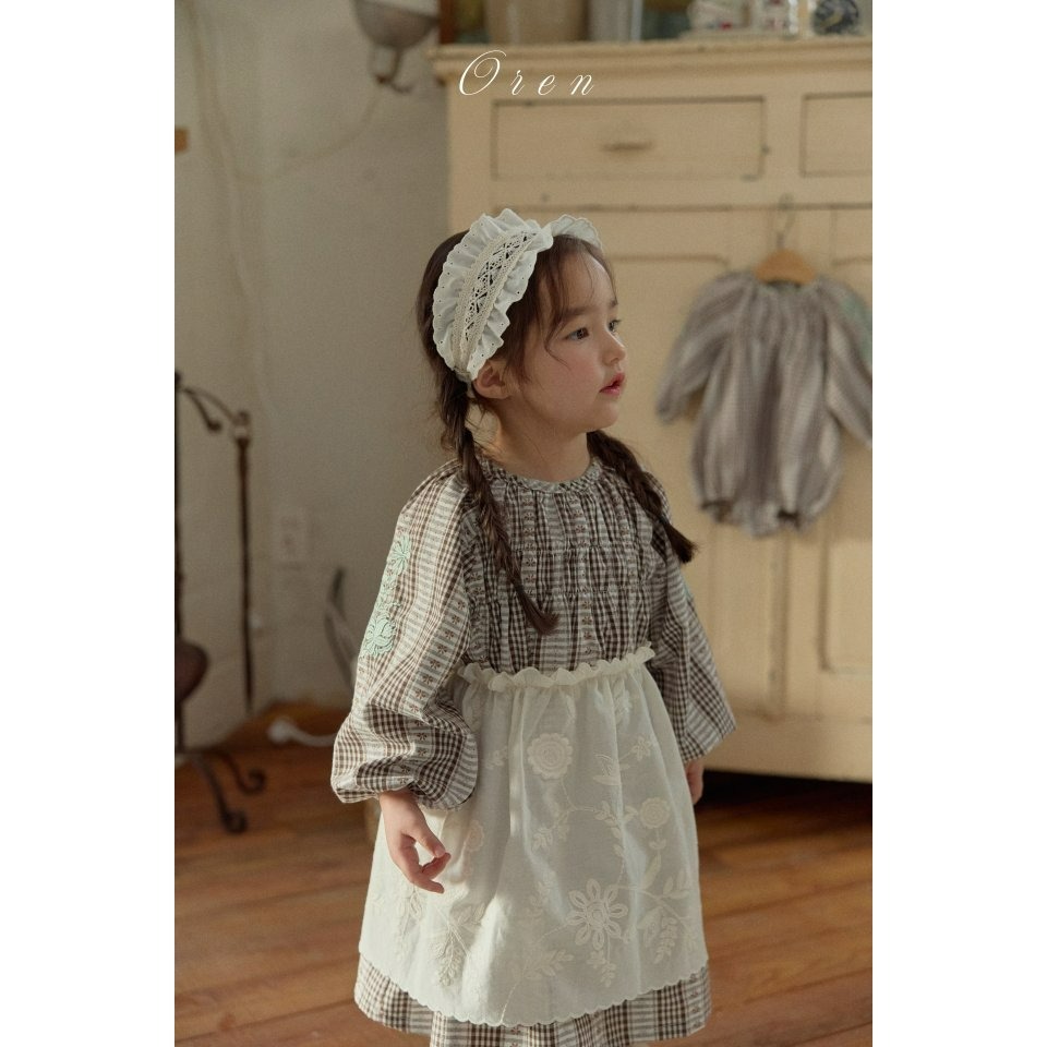 Oren 髮飾 오렌 아라벨라헤어밴드키즈-細節圖2