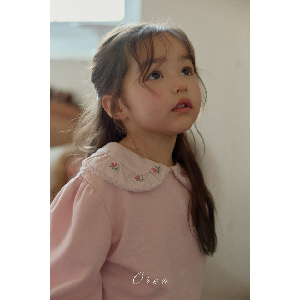 Oren 裙子 오렌 코렛플로럴스커트키즈-細節圖8