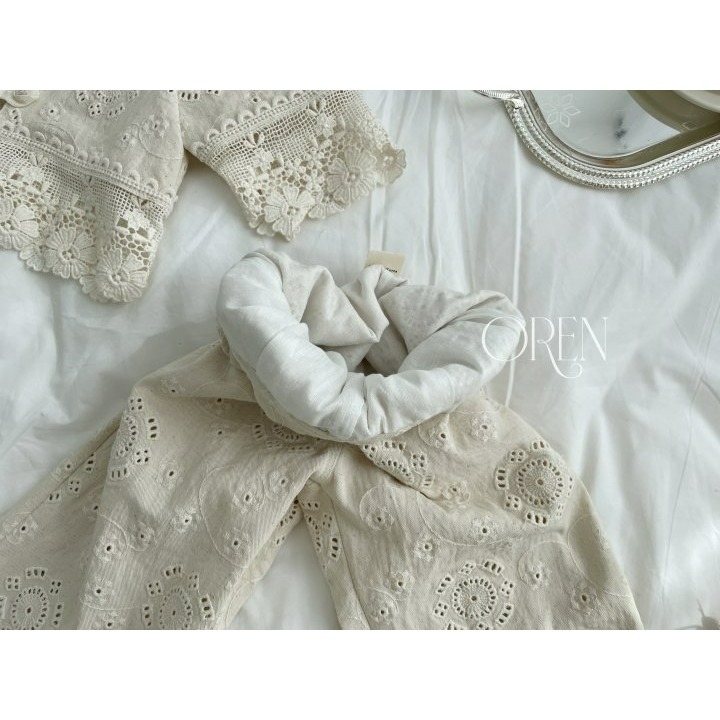 Oren 褲子 오렌 코제트바지키즈-細節圖7