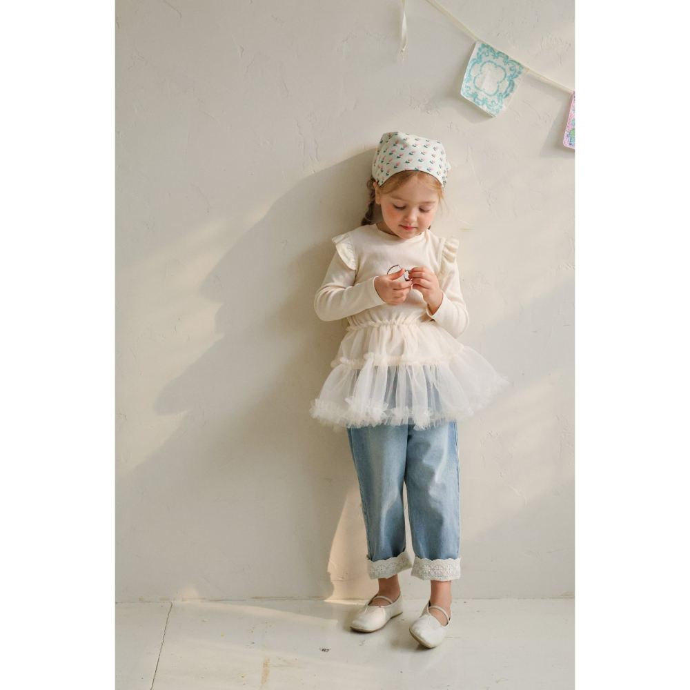 Flo 褲子 플로 루엔데님팬츠-細節圖4