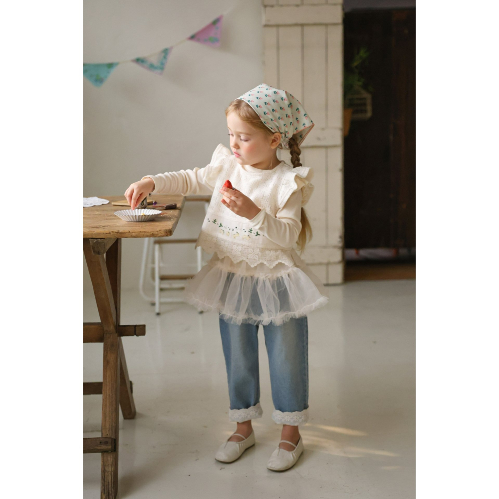 Flo 褲子 플로 루엔데님팬츠-細節圖5