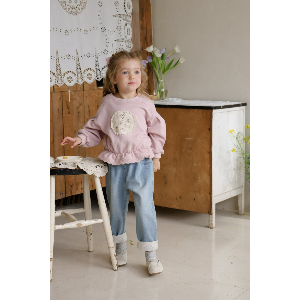 Flo 褲子 플로 루엔데님팬츠-細節圖8